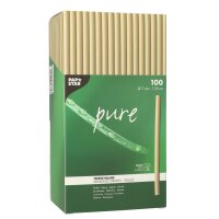 PAPSTAR Paille en roseau pure, 250 mm, naturel