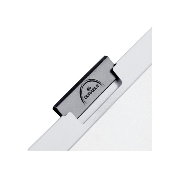 DURABLE DURACLIP ORIGINAL 60 Chemises à pince, A4, gris