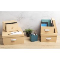 EXACOMPTA Ablageboxen-Set Office by Me, schwarz