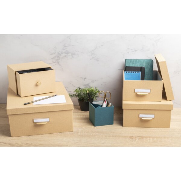 EXACOMPTA Ablageboxen-Set Office by Me, beige
