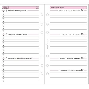 bind Recharge 2027 pour agenda bind A6, modèle 10603