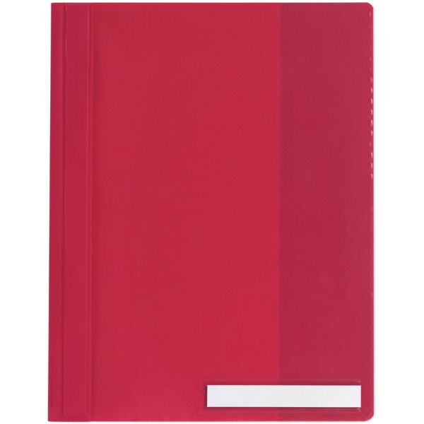 DURABLE Schnellhefter, DIN A4, aus PVC, rot