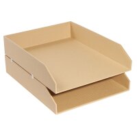 EXACOMPTA Briefablagen-Set Office by Me, DIN A4+, schwarz