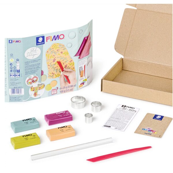 FIMO Kit de pâte à modeler SOFT design slab, à cuire au four, CHF 7.42