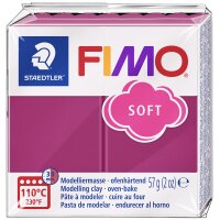 FIMO Pâte à modeler SOFT, 57 g, serenity blue