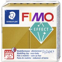FIMO Pâte à modeler EFFECT, 57 g, turquoise métallisé