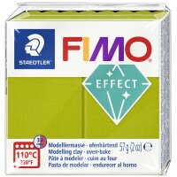 FIMO Pâte à modeler EFFECT, 57 g, turquoise métallisé