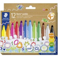 STAEDTLER Feutre Noris jumbo, étui carton de 12
