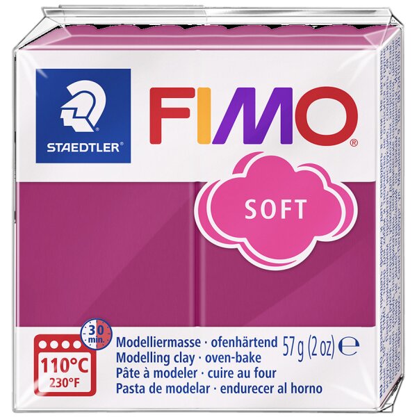 FIMO Pâte à modeler SOFT, ocean wave, 57 g