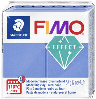 FIMO EFFECT Modelliermasse, blau-metallic, 57 g