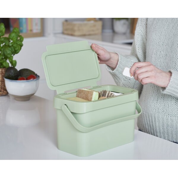 smartstore Poubelle bio Collect Biowaste, 5 L, noir