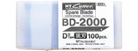 NT Cutter Ersatzklingen BD-2000, 30 Grad, schwarz