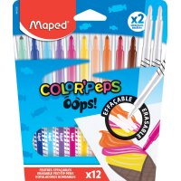 Maped Feutre effaçable COLORPEPS OOPS, étui...