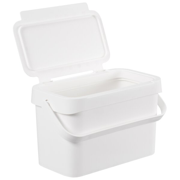 smartstore Bio-Abfallbehälter "Collect Biowaste", 5 L, weiss