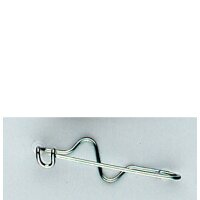 DURABLE Namensschild, mit Wellennadel, 75 x 40 mm