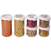 smartstore Trockenvorratsdose "Vision", rund, 0,75 L, weiss