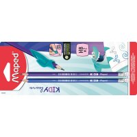 Maped Bleistift, mit Radierer, HB, 2er Blister