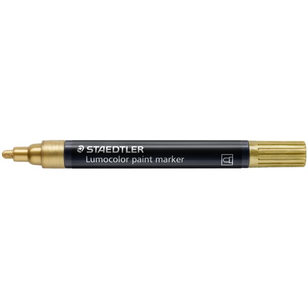 STAEDTLER Marqueur acrylique paint marker Lumocolor, argent