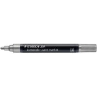 STAEDTLER Marqueur acrylique paint marker Lumocolor, argent