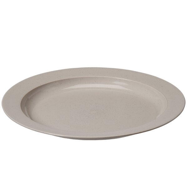 GastroMax Teller flach BIO, Durchmesser: 250 mm, grau