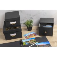 EXACOMPTA Schubladenbox Office by Me, 1 Schub, schwarz