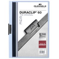 DURABLE Klemmhefter DURACLIP ORIGINAL 60, DIN A4, blau