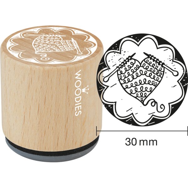 COLOP Motiv-Stempel Woodies Handmade "Herz"