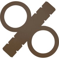 folia Laternen-Zuschnitt, aus Fotokarton, maigrün