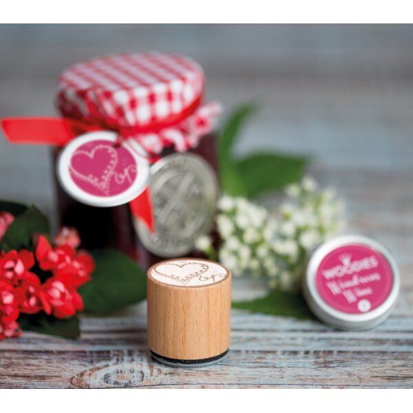 COLOP Motiv-Stempel Woodies Handmade "Törtchen"