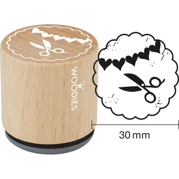 COLOP Motiv-Stempel Woodies Handmade "Törtchen"