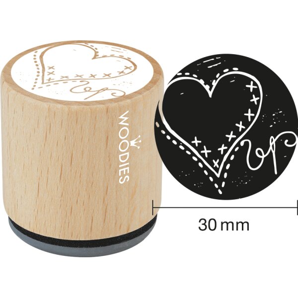 COLOP Motiv-Stempel Woodies Handmade "Törtchen"
