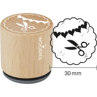 COLOP Motiv-Stempel Woodies Handmade "Törtchen"