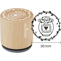 COLOP Motiv-Stempel Woodies Handmade "Törtchen"