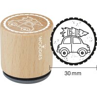COLOP Motiv-Stempel Woodies "Weihnachtsstern"