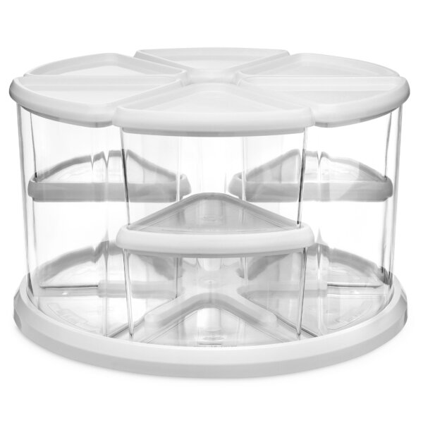 deflecto Organiseur manège, transparent / blanc