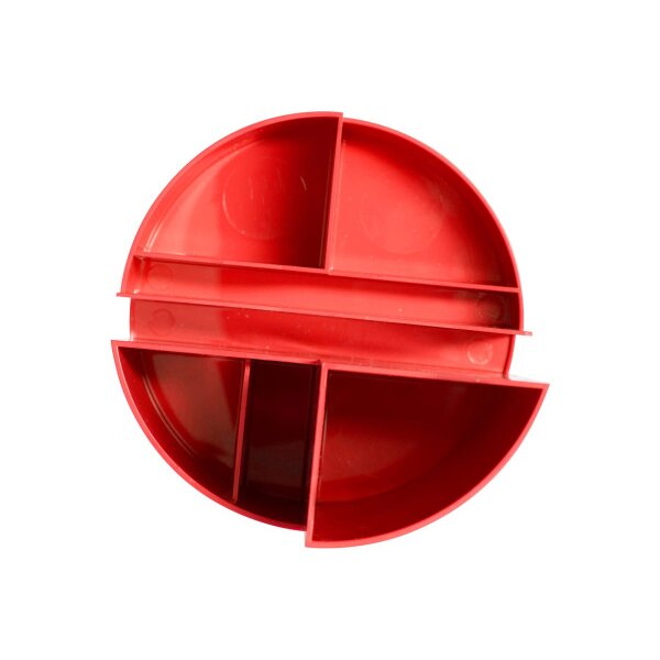 MAUL Rundbox 6.35 rot 6 F&auml;cher