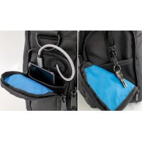 STOP Sac multifonction 3 en 1 RPET NIAS, noir