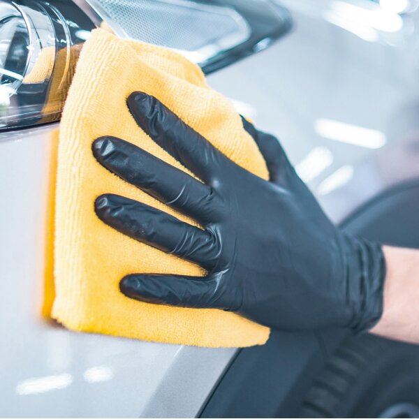 HYGONORM Gant nitrile Safe Fit, L, sans poudre, bleu