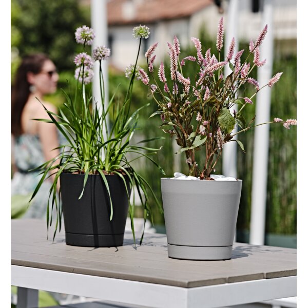 tera Pot de fleurs Orione, diamètre: 290 mm, oversea