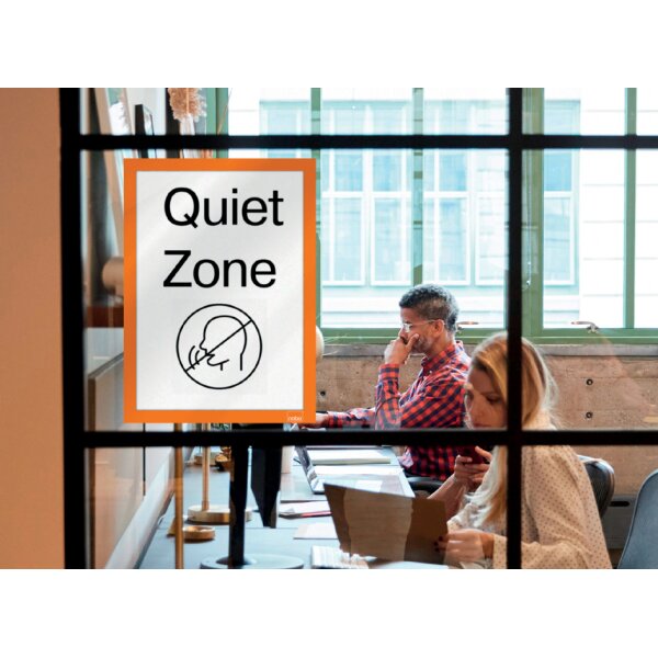 nobo Cadre magnétique, A4, noir