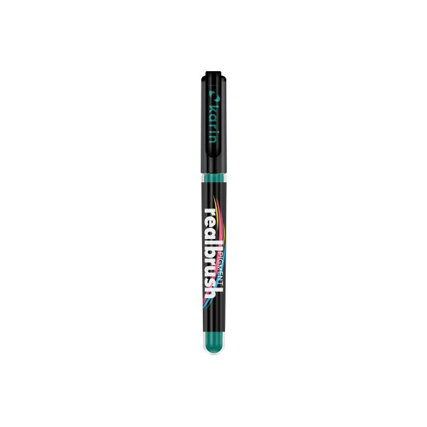 KARIN Real Brush Pen 0.4mm 33Z3285 Pigment, üppiges grün