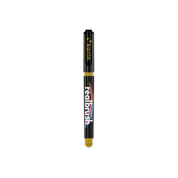 KARIN Real Brush Pen 0.4mm 33Z110 Pigment, ocker