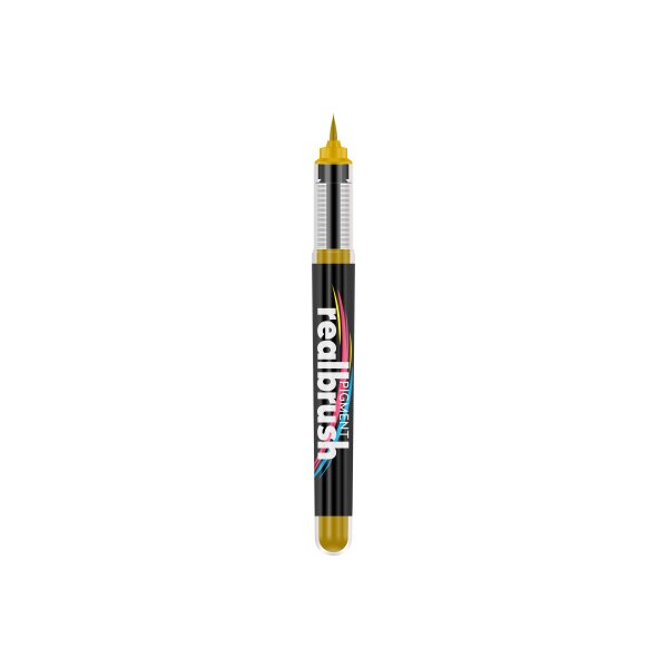 KARIN Real Brush Pen 0.4mm 33Z110 Pigment, ocker