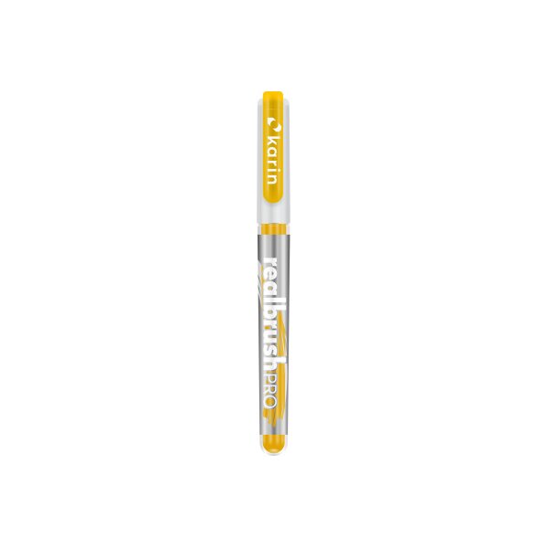 KARIN Real Brush Pen Pro 0.4mm 31Z0220 neon canary