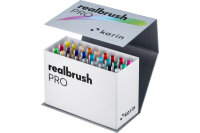 KARIN Real Brush Pen Pro 0.4mm 31C9 Mini Box, 1 Blender...
