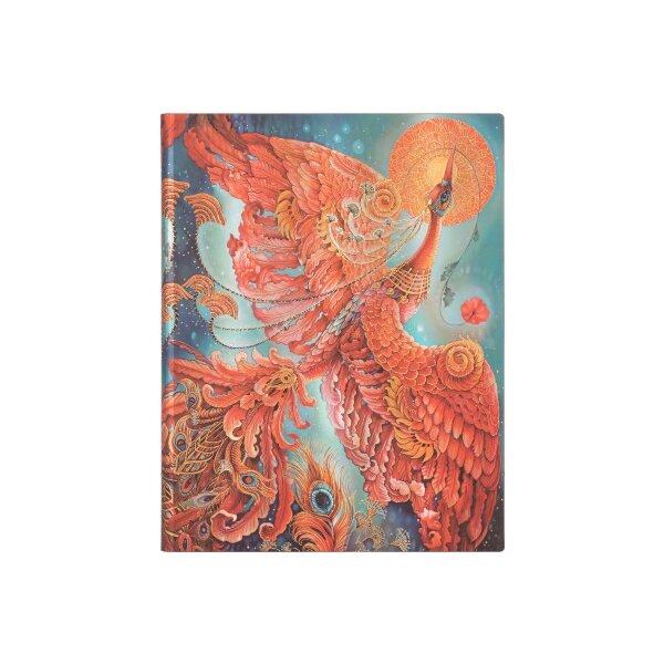 PAPERBLANKS Carnet blanco Ultra FB8210-1 Oiseau de feu 88 feuil.