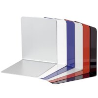 MAUL Buchstütze (B)120 x (T)140 x (B)140 mm, weiss