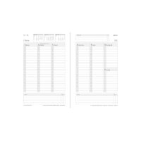 CHRONOPLAN Chronobook Black&White 2026 50936Z.26 1S/2P blanc SC A5