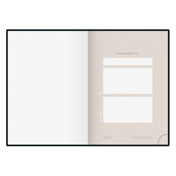 RIDOIDE Agenda Design Line 2027 7021507037.27 1S/2P Bloom AL 14.8x21cm