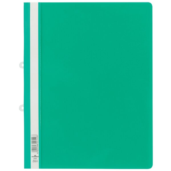 DURABLE Chemise à lamelle pour larchivage, A4, vert